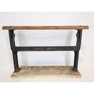Antique General Store Butcher Paper Cutter Victory 15" Wrapping  Roll Dispenser